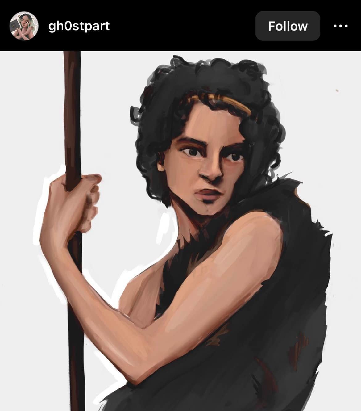 Работа художника