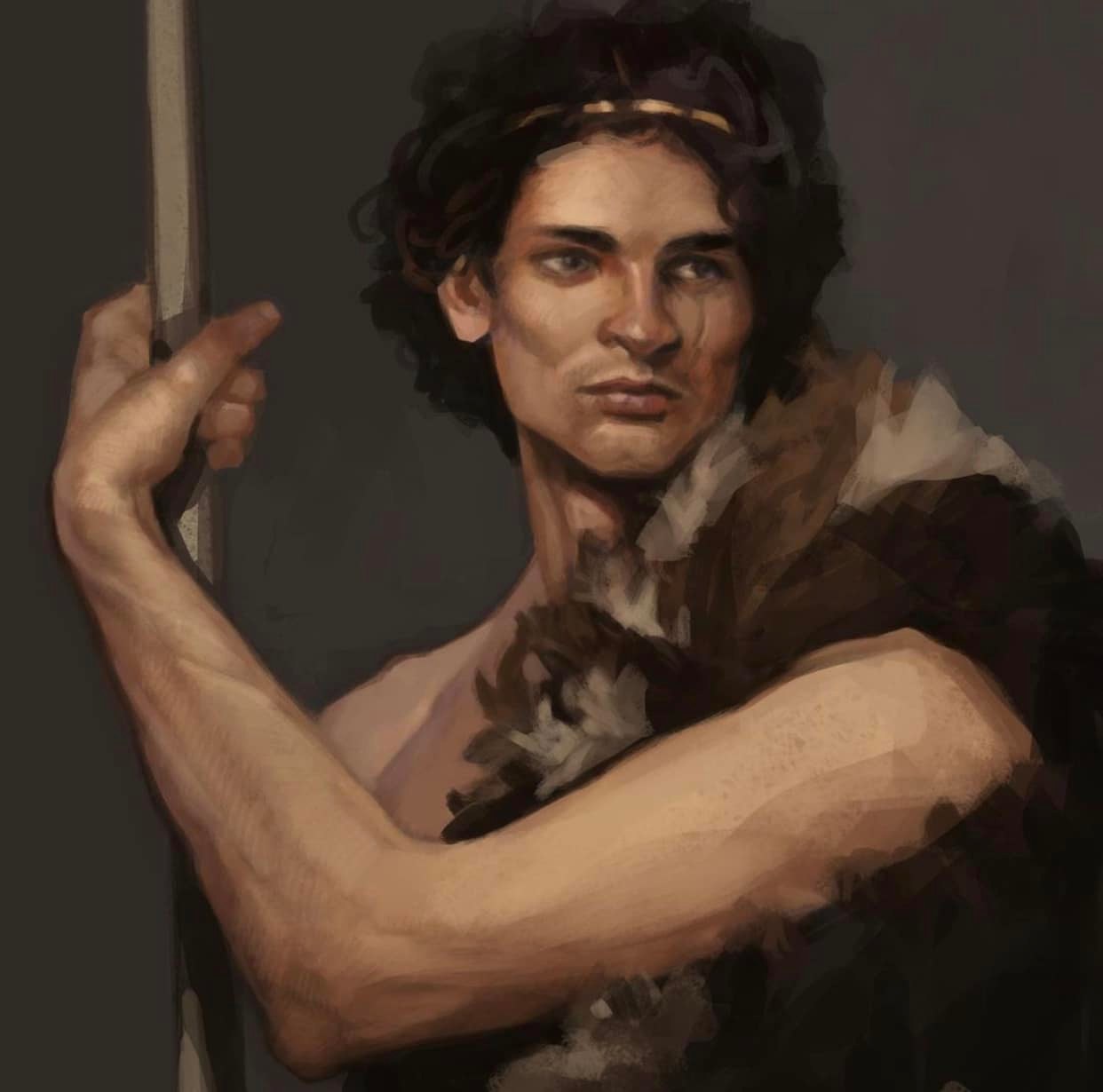 Работа художника