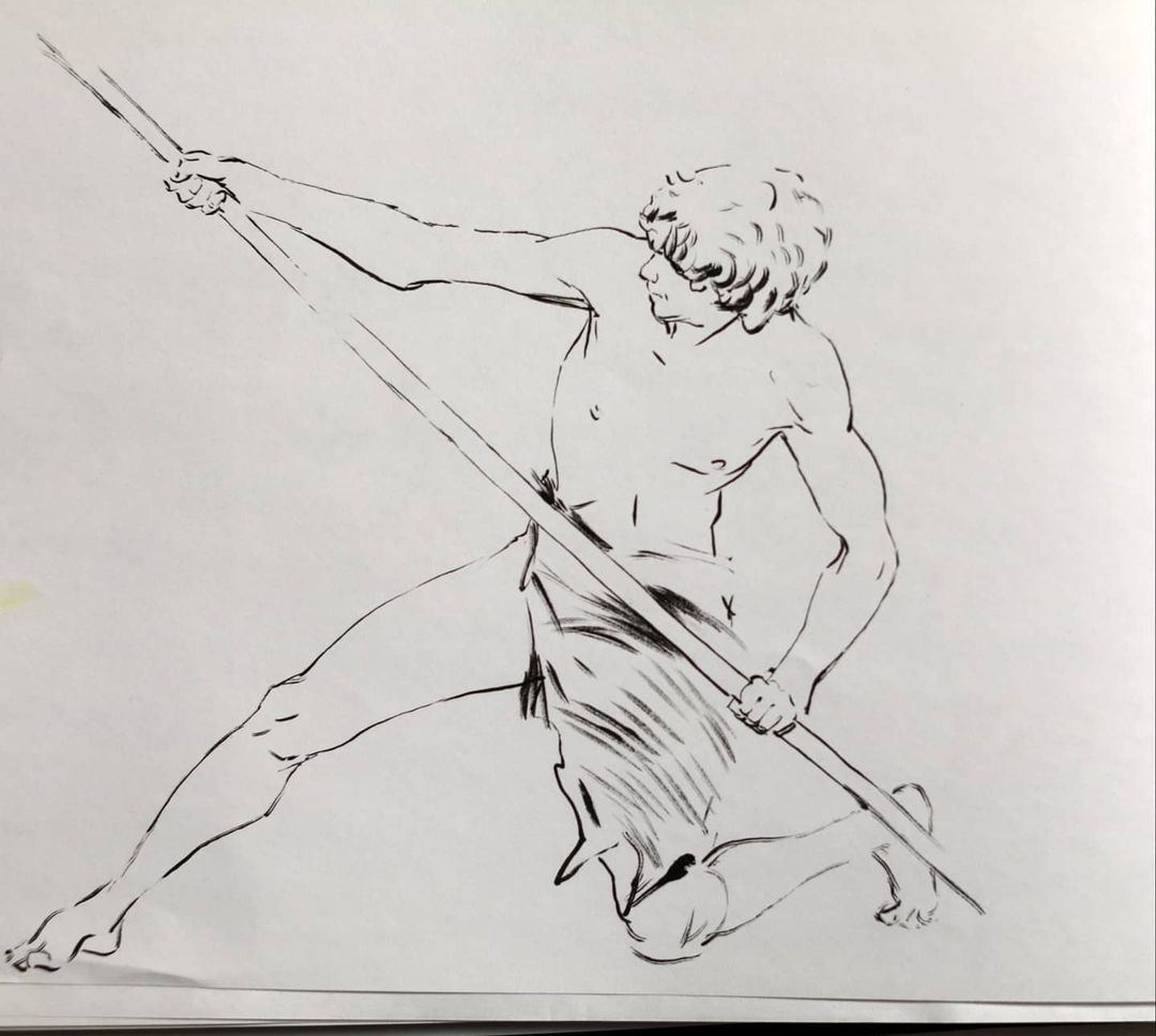 Работа художника