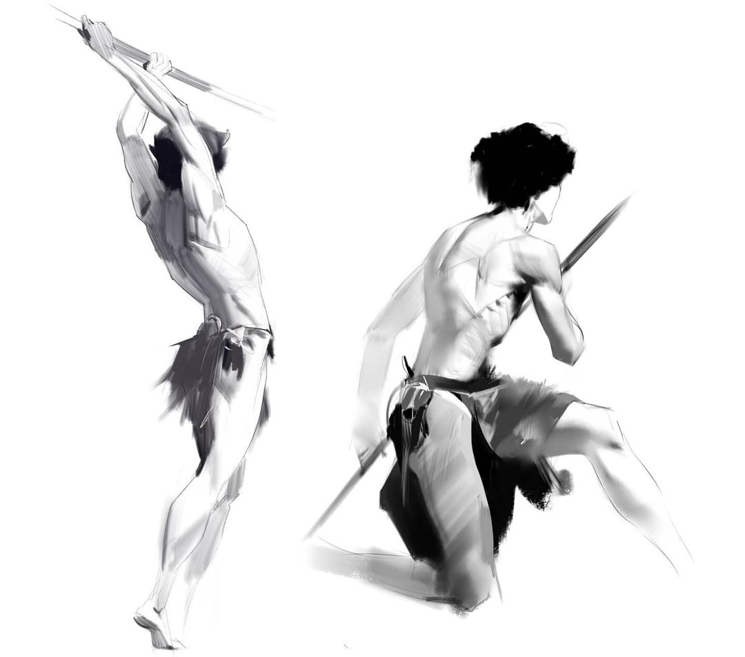 Наброски Виктора Титова