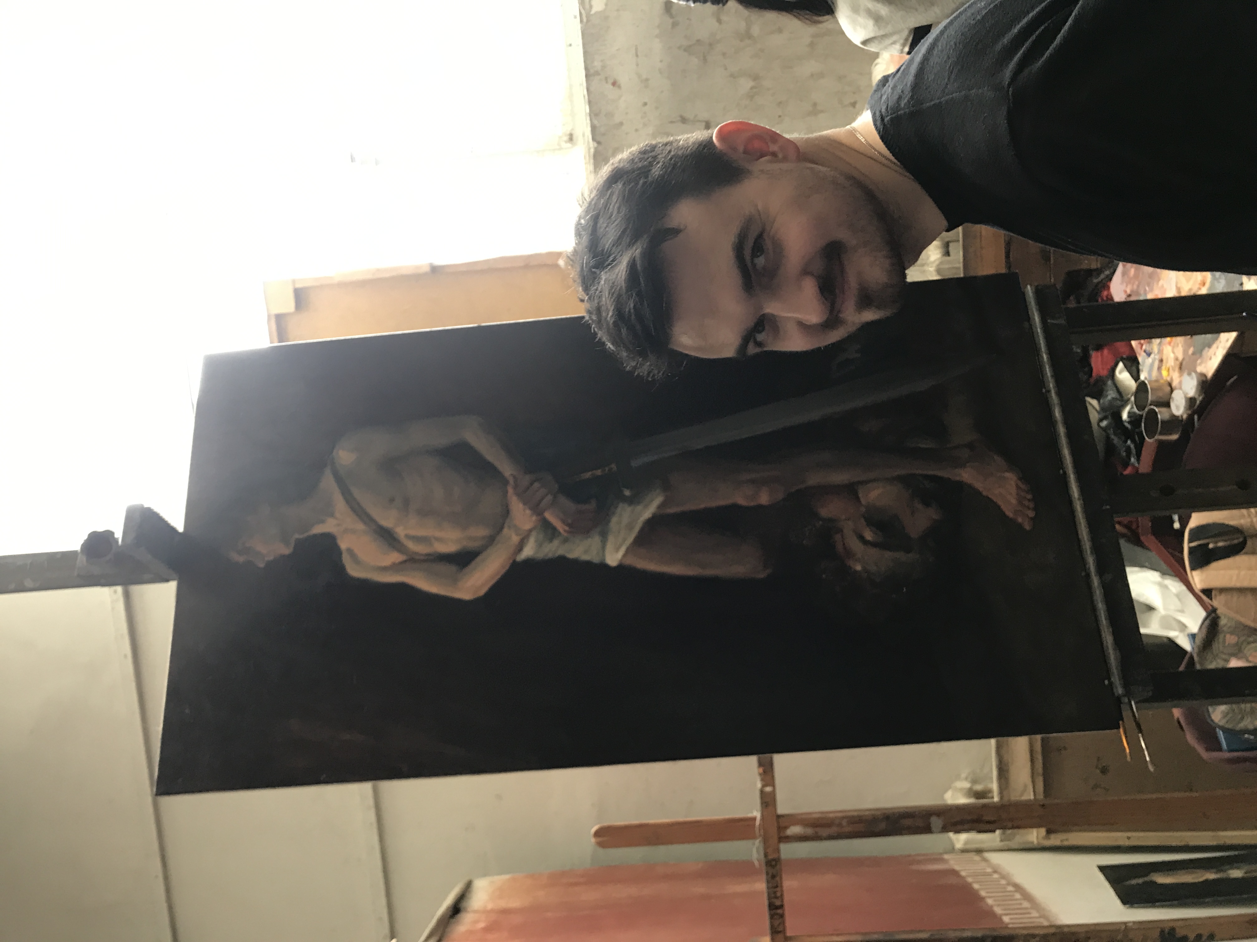 Эскизы на стене